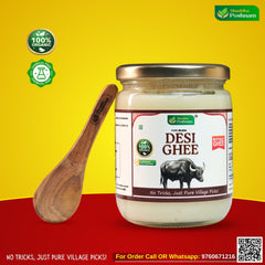 Bilona-Churned Desi Buffalo Ghee