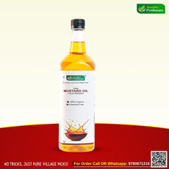 Cold Pressed Yellow Mustard Oil