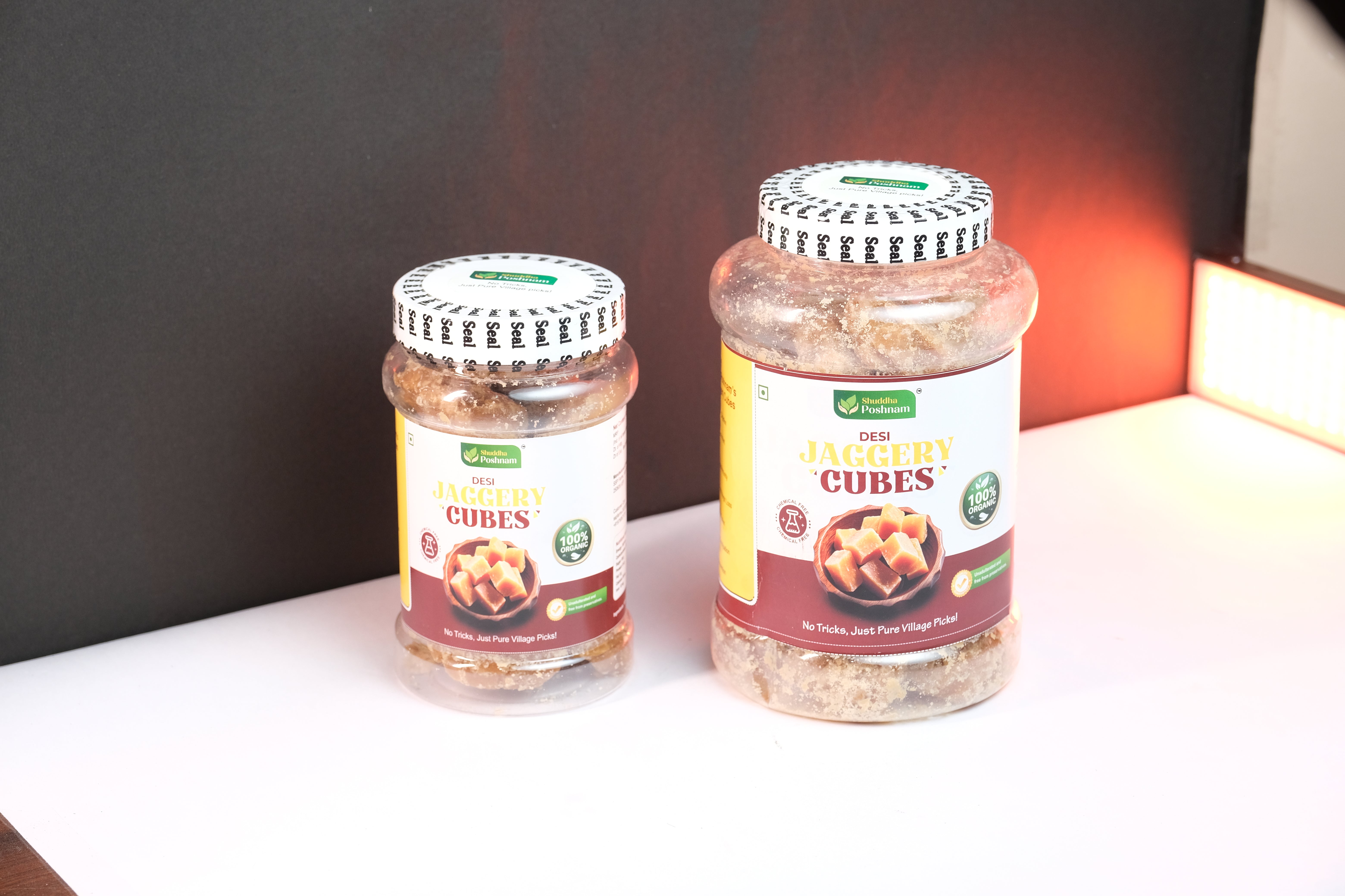 Shuddha Poshnam Jaggery Cubes