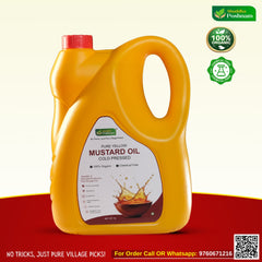 Shuddha Poshnam Yellow Mustard Oil